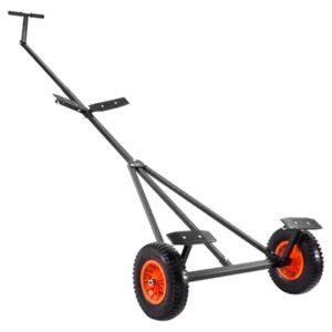 Bootsanhänger-Transportwagen mit hoher Tragfähigkeit und rutschfesten Halterungen zum Bewegen von Kajaks, Motorbooten und Fischerbooten