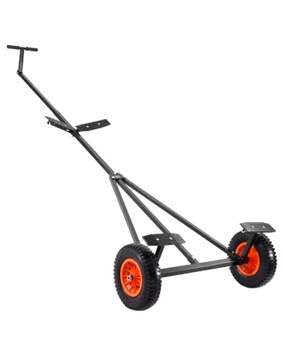 Bootsanhänger-Transportwagen mit hoher Tragfähigkeit und rutschfesten Halterungen zum Bewegen von Kajaks, Motorbooten und Fischerbooten