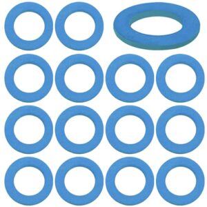 15 Stück untere Einheit Ablassschraube Dichtung 3/8-16 Getriebeöl Ölablassschraube Unterlegscheibe Ersatz kompatibel mit ausenbordern und heckantriebsgetrieben