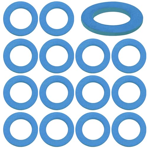 15 Stück untere Einheit Ablassschraube Dichtung 3/8-16 Getriebeöl Ölablassschraube Unterlegscheibe Ersatz kompatibel mit ausenbordern und heckantriebsgetrieben