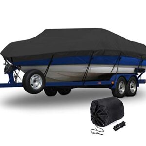 Wasserdichter Bootsschutz für Segelboote und Yachten, 600D Oxford Gewebe mit PVC-Beschichtung, perfekter Schutz vor Staub, Schmutz und UV-Strahlen.