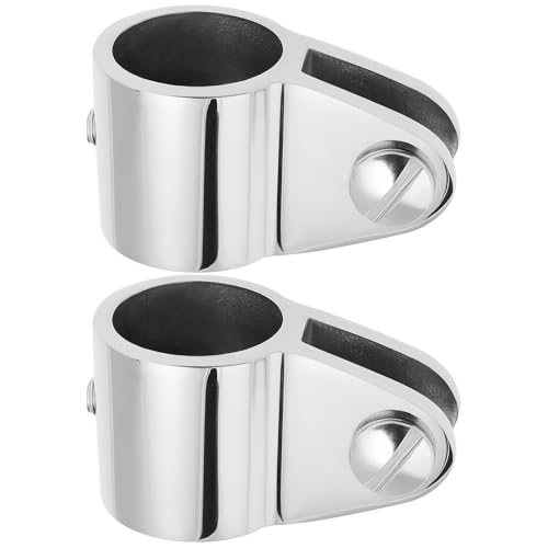 2 Stück Bimini-Top-Backenschieber 316 Edelstahl für Boote und Yachten, hochwertiges Zubehör mit einfachem Montageverfahren