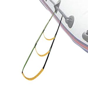 Faltbare Bootsleiter aus Nylon, 3-stufige Strickleiter für Schlauchboote, Kajaks und Yachten