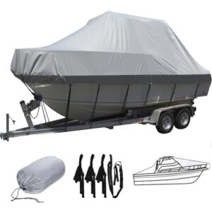 Wasserdichte Bootspersenning aus Oxford Gewebe, ideal für V-Rumpf Runabouts und Angelboote, UV-geschützt und witterungsbeständig