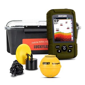Wasserdichter Handheld Fischfinder mit hoher Auflösung und langem Akkulauf. Ideal für Eisfischen, Bootsfischen oder Uferfischen.