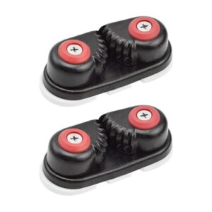 2 Stück Nockenklampe für Boote, Aluminiumlegierung Schnelleinstiegs-Nockenklampe für Segelboot, Segeln, Kajak, Bootszubehör