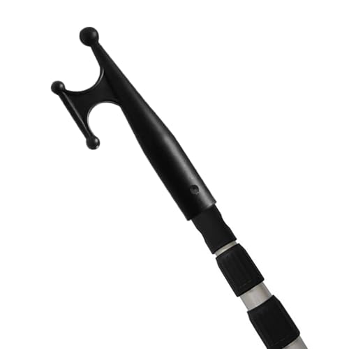 Bootsanker aus Nylon für Kajaks, Flöße und Raupe - Teleskopischer Bootshaken mit Sicherheitsclip