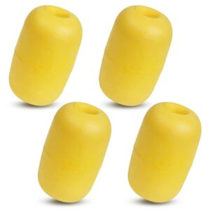 Leichtes und robustes PVC-Seil-Schwimmer-Set mit vier Bojen für Schwimmen und Skifahren in der Schwimmbucht oder am Pool