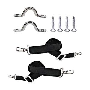 Verställbare Bimini-Obergurte aus Edelstahl für Bootsmarkise, sicher und bequem zu bedienen.