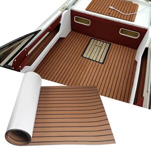 Selbstklebender Schaumboot Yachtboden aus hochwertigem EVA-Schaum, rutschfester Matte für Boote und Yachten mit Selbstklebender Rückseite