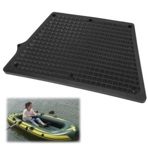 Tissting Außenborder-Spiegelplatte, robuste PVC-Montageplatte für Boote mit trapezförmigem Design, einfache Installation für Schlauchboote, Kajaks und Yachten, wetterfest und pflegeleicht