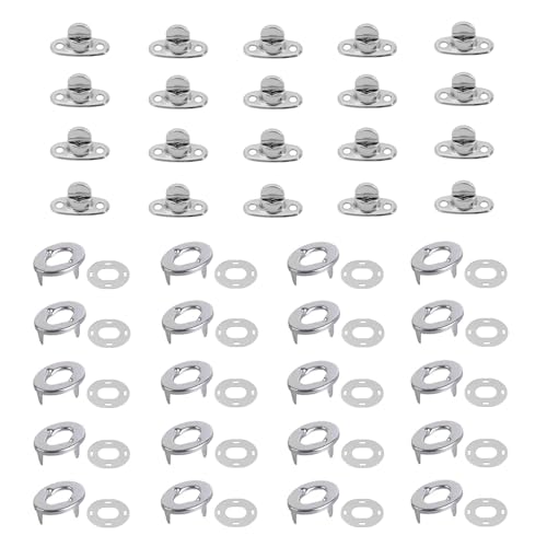 20-teiliges Drehverschluss-Set mit Ösen und Nieten für Boote, Segelboote, Wohnmobile und Schlauchboote