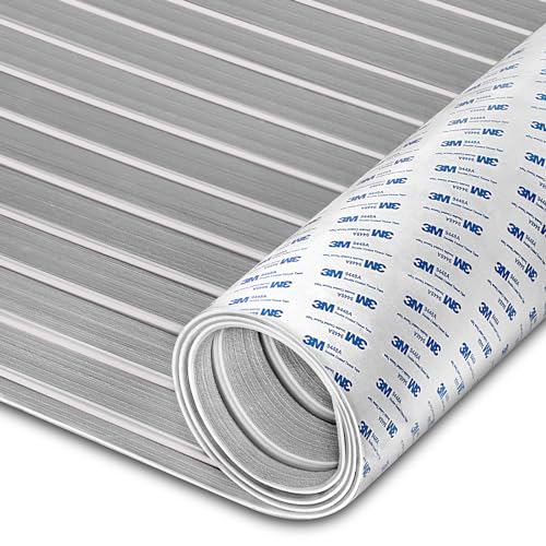 EVA-Schaum-Boot-Bodenbelag mit 3M Selbstklebende Unterstützung, rutschfeste Kühler Pads für Kajak Yacht SwimPool RV, DIY Boote Decking Marine Blatt Faux Teak Material