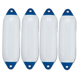 Set mit 4 Stoßfängern in verschiedenen Größen F0, F1, F2 und F3 aus Majoni für Bootsfahrt und Schlauchbootfahrten