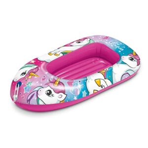 Mondo Toys UNICORN Schlauchboot aufblasbares Schlauchboot für Kinder, ideal für Strand und Pool