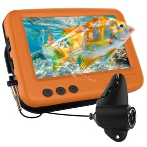 Unterwasser-Kamera mit Fischfinder, 4,3 Zoll IPS Display und Wasserdichte, ideal für Angeln in Seen, Flüssen und Meeren.