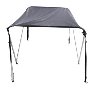 Boots-Sonnenschirm mit robuster Aluminiumlegierung und 210D beschichteter Stoff für optimalen Schutz vor der Sonne bei Wassersportarten wie Kanu, Kajak oder Schlauchboot