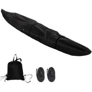 Bootsplane Kajak Abdeckung UV, 420D Kanu Abdeckung Plane. Wasserdichter Schutz für Kanu und Kajak.