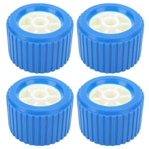 Geripperte Wackelrolle für Boote, Marines und Yachten - perfekte Lösung für ein stressfreies Bootsladen