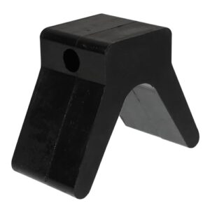 GRIRIW Bugstopper V-Stützblock für sicheren Transport von Yachten, Kajaks und Skibooten aus robustem Gummi 3.9 Zoll