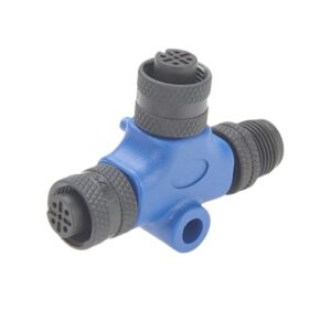 NMEA 2000 T-Anschluss mit IP67-Schutzklasse und Micro-Change M12 5-poligem Gewinde, geeignet für Garmin, Lowrance, Simrad, B&G, Navico und Maretron-Netzwerke
