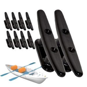 Nylonkrallen - kompakte Schraubhalterung für Kajaks und Quadroboote mit Seilsicherungsfunktion, UV-beständig und hochfestes Material