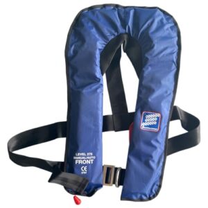 Automatik Rettungsweste für Erwachsene ab 40kg, selbstauslösend mit CO2-Kartusche und Signalpfeife