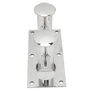 Robuster Marine-Doppelkreuzpoller aus Edelstahl für Yachten und Schnellboote, wetterbeständig und stabil