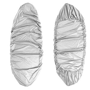 Hochwertige Kajak Abdeckung für den Schutz von Kajaks, Angelboots und Picknickboots vor Sonneneinstrahlung, Regen, Laub, Tieren, Schnee und Schmutz.