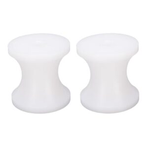 Weiße Nylon-Bugstopp-Marinerolle für Yachten, Rettungsboote und Motorboote - kratzfest und dauerhaft - einfache Installation für Bootsanhänger