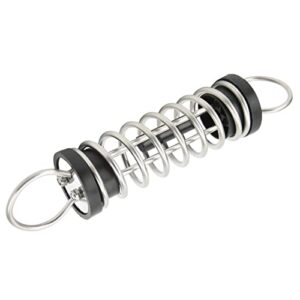 Edelstahl Boot Anlegefeder Leine Schock Absorber Feder, 6mm x 300mm, Schutz für Decksanlagen und Seil- oder Kettenschutz