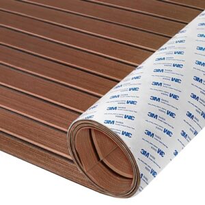 EVA Schaum Bodenbelag für Boot oder Yacht mit 3M Selbstklebender Unterstützung, rutschfeste Kühler Pads für Kajak, Yacht, Schwimmbecken, RV