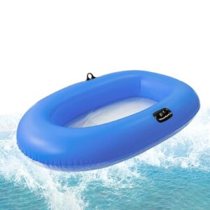 Aufblasbares Schlauchboot für Kinder mit durchsichtigem Boden, ideal für Familien und Wasserspiele