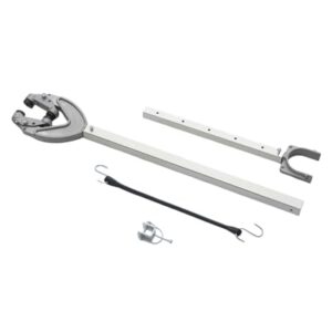 Verstellbarer Heckspiegelschoner für Außenbordmotoren unter 100 PS, robust und rostbeständig, für Roller Anhänger Boot