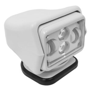 Tragbarer LED Suchscheinwerfer mit Fernbedienung für Boot, 60W Lichtstrom und 8000LM Helligkeit, IP67 widerstandsfähig gegen Wasser und Wetter