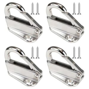 Hochwertige Planenhaken aus Edelstahl 316 für Anhänger, Bootshaken und Yachtzubehör mit korrosionsbeständiger Oberfläche und Federartigem Schnellverbindungsdesign