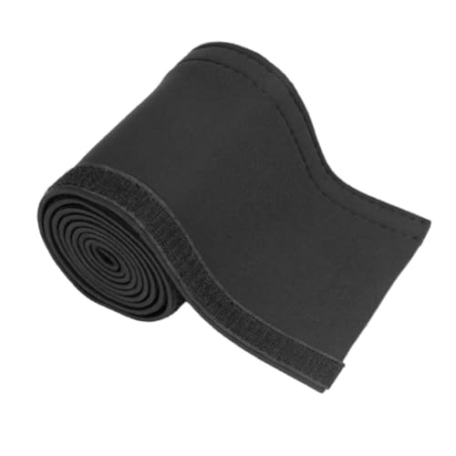 Kabelschutz Neopren Kabelbaum für Boot, Kajak oder Angelboot - 60 x 5,1 Zoll (152 x 13 cm) Schwarz