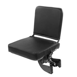 Klappbarer Bootssitz, hochwertiger, automatisch zurückfedernder Klappsitz für RV und Boote, platzsparender und bequemer Fahrgastkomfort