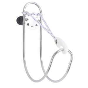 Rettungsringhalter aus Edelstahl, hochwertiger und zuverlässiger Partner für Boote und Yachten mit 22–25 mm Schiene