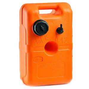 wellenshop 12 Liter Bootstank Kraftstofftank mit Reservetank - perfekter Tank für Wassersportler mit 12 Litern Volumen und Reservetank für sicheren Betrieb.