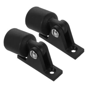 YARNOW 2 Stück Bimini Endkappen aus Robustem Nylon für 22mm Rohre, Marine Bootsausrüstung, Wetterbeständig und Verschleißfest