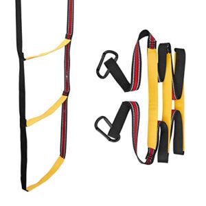 Schlauchbootleiter mit 3 Stufen für sicheren Einstieg bei Wasseraktivitäten wie Treibbootsfahren, Kajak oder Fischerbootfahren