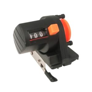 Angeln Schnurzähler, Angelschnur-Zähler, Tiefenmesser 0-999 Meter, Tragbares Angelgerät mit Digitalanzeige zum Aufspulen und Schleppen