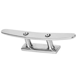 Edelstahl Basisklammer, Spiegelpoliert, 6 Zoll Seilhalter für Boote, Bootszubehör und Befestigungselemente, korrosionsbeständig und rostfrei, poliert hochglanzpoliert