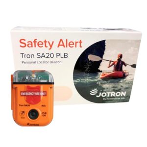 Persönlicher Ortungssender für die Sicherheit auf See und an Land, GPS und Galileo GNSS Technologie, 406 MHz Notsignal, wasserdicht, Solas-Zulassung, programmiert für Britische Registrierung