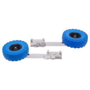 Schlauchbooträder, Transporträder für Schlauchboote, Bootsschlitten-Rollen aus Edelstahl für alle Arten von Schlauchbooten und Anhängern
