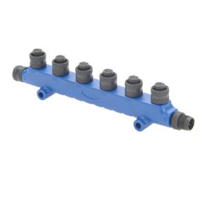 NMEA 2000 Multiport-Tee-Splitter für Marine-Elektronik, 6 Polen, stabil, IP67-Wasserdichtheit, universell kompatibel mit verschiedenen Herstellern und Protokollen