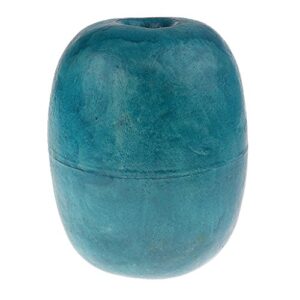 Boot Boje, Festmacherboje, Ankerboje mit Blaulackierung und Maß 14x20cm für sicheren Halt von Fahrradschwimmbojen oder Schwimmbahntrennwänden