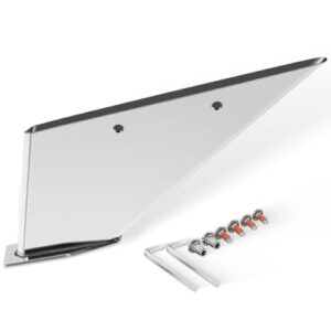 Skeg Guard Protector aus Edelstahl, passend für Mercury Force, Honda, Nissan und Tohatsu Motoren, schützt vor Rampenschleifen