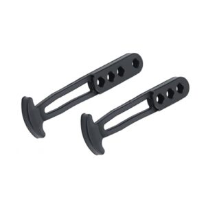 2-Stück Teleskopleiter für Boote, Marine, Boot, Yacht, Sport, Jet, Schwimmen, Boarding mit 4 verstellbaren Befestigungslöchern